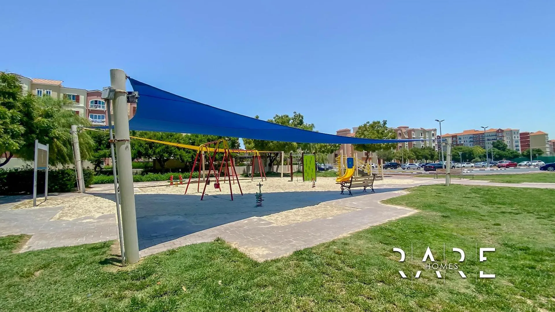 Rare Holiday Homes - Mediterranean Cluster - Near Ibn Battuta Mall - Discovery Garden - Building# Med 38 - Rg04 迪拜 公寓