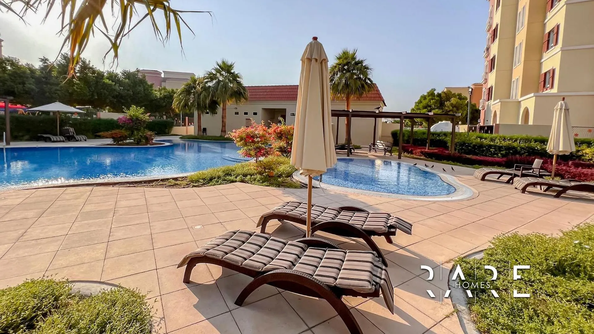 Rare Holiday Homes - Mediterranean Cluster - Near Ibn Battuta Mall - Discovery Garden - Building# Med 38 - Rg04 迪拜 阿拉伯联合酋长国